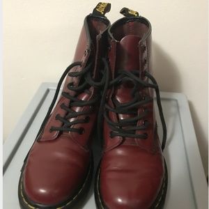 Dr. Martens 1460 Women's Cherry  Red Smooth